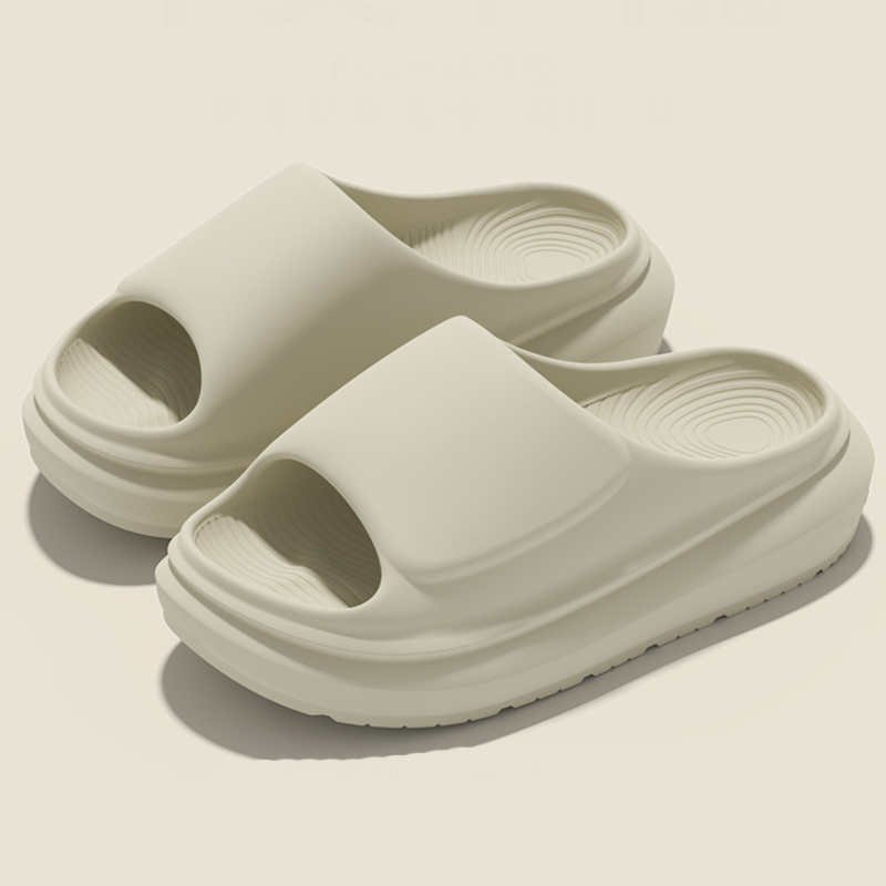 Women Shoes Wedges - Einfarbige Dicksohlen-Pantoffeln für Damen 2026 Sommer