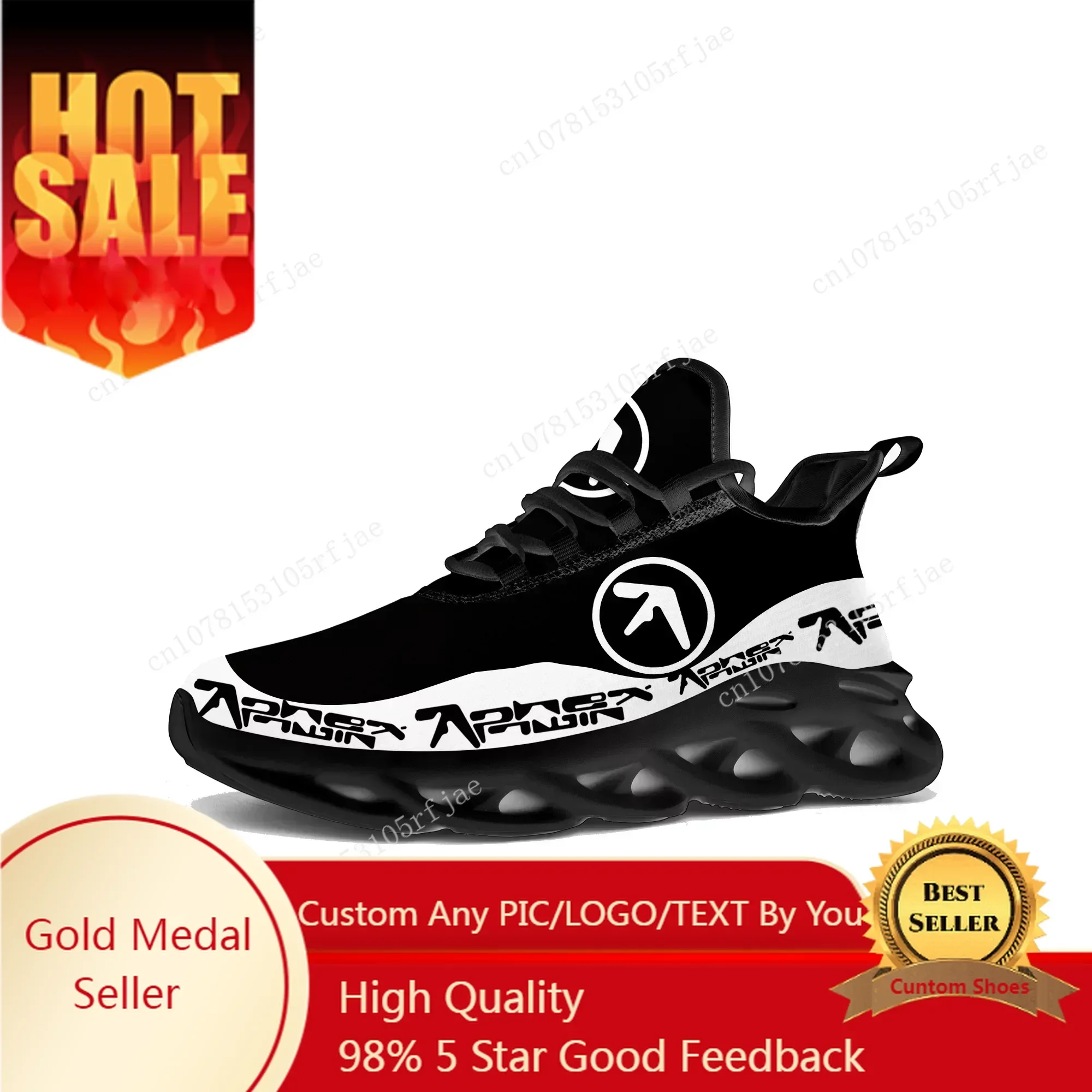 Women Shoes Running - Aphex Twin Flats Sneakers Herren Damen