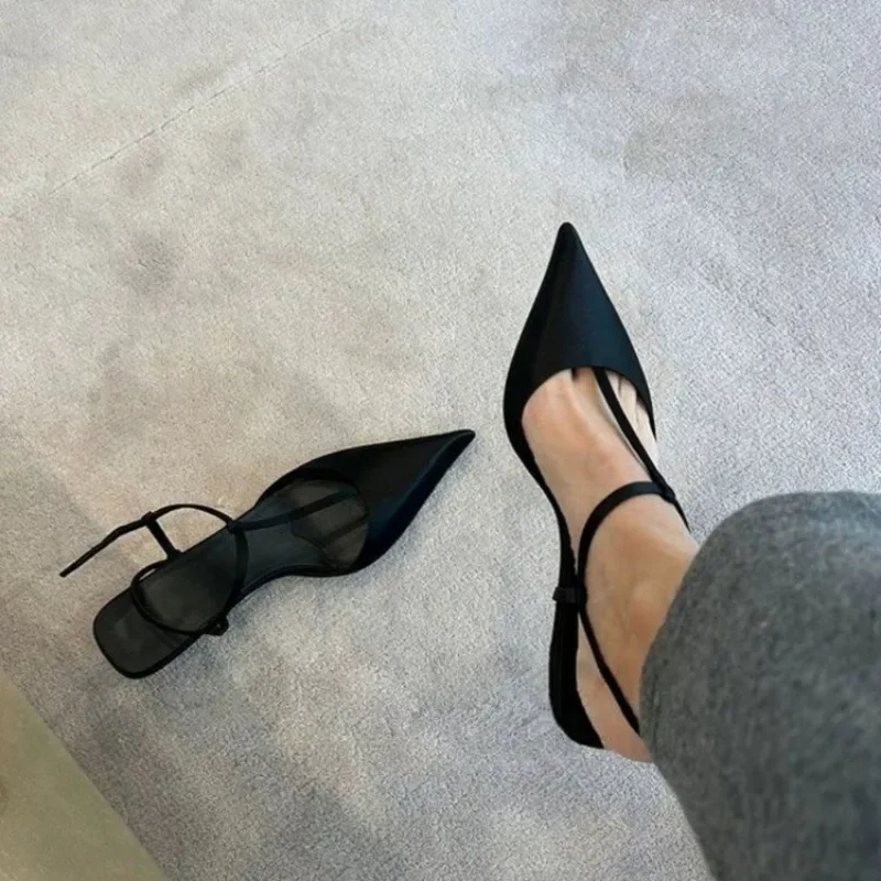 Women Shoes Sandals - Schuhe für Damen, sexy, spitze Zehen-Damensandalen,