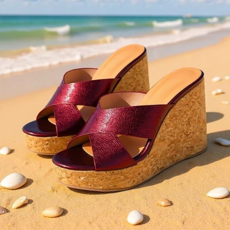 Aneikeh 2026 Sommer Weinrote K – Women'S Shoes Red Bottoms Bewertung und Preis