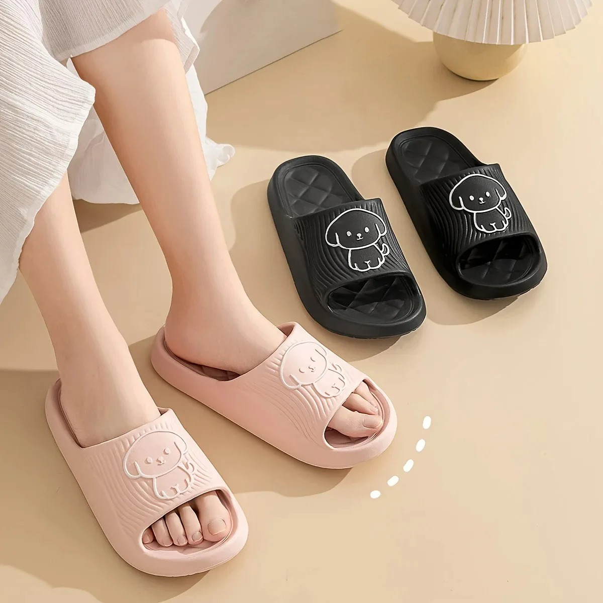 Niedliche Karton-Hausschuhe, B – Women Shoes Wedges Bewertung und Preis
