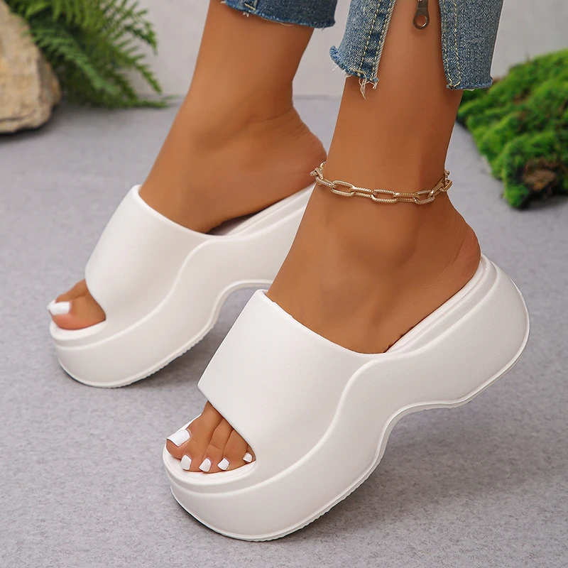 Klobige Plateau-Hausschuhe für – Women Shoes Wedges Bewertung und Preis