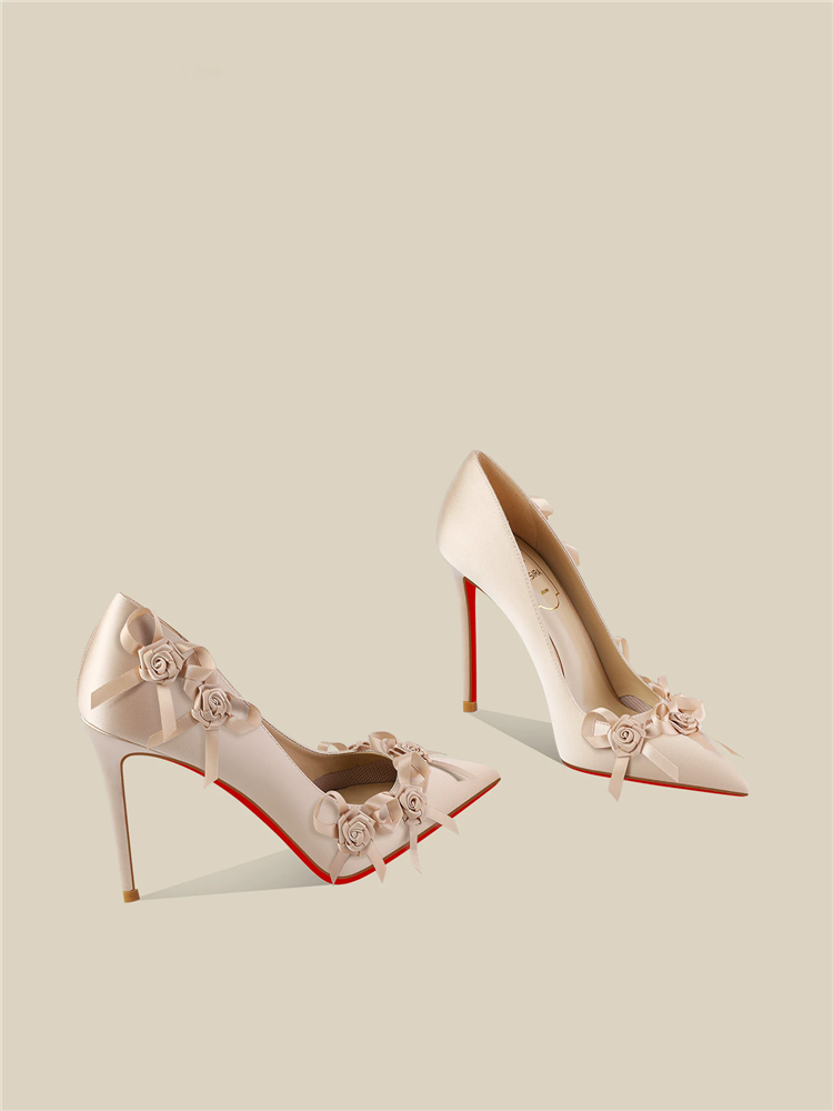 Frühlingsneue spitze, flache,  – Women'S Shoes Red Bottoms Bewertung und Preis