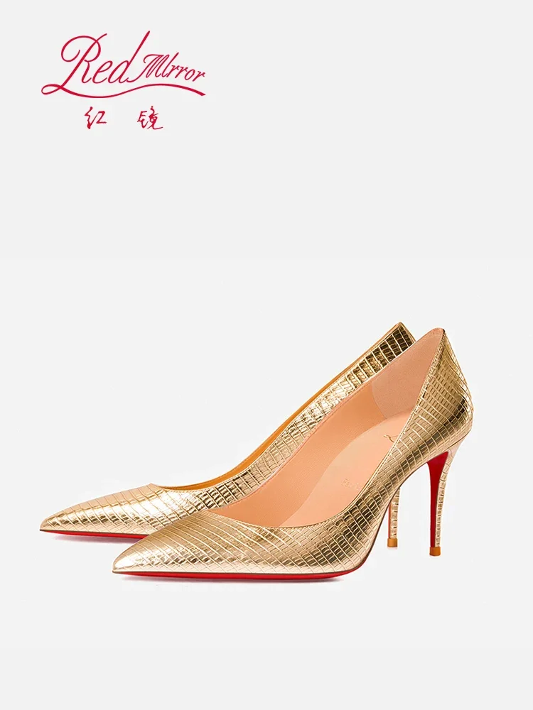 lente/zomer rode onderkant hag – Women'S Shoes Red Bottoms Bewertung und Preis