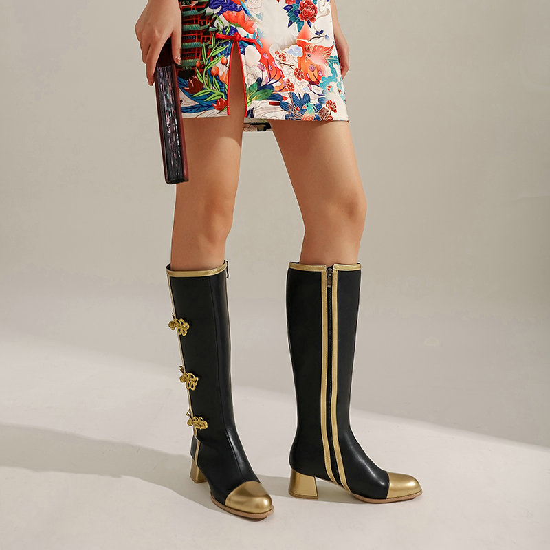 Große Größe Mode Kniehohe Stie – Knee High Boots Women Bewertung und Preis
