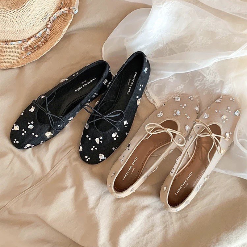 Elegante Damen-Ballerinas mit  – Shoes Women Pumps Bewertung und Preis