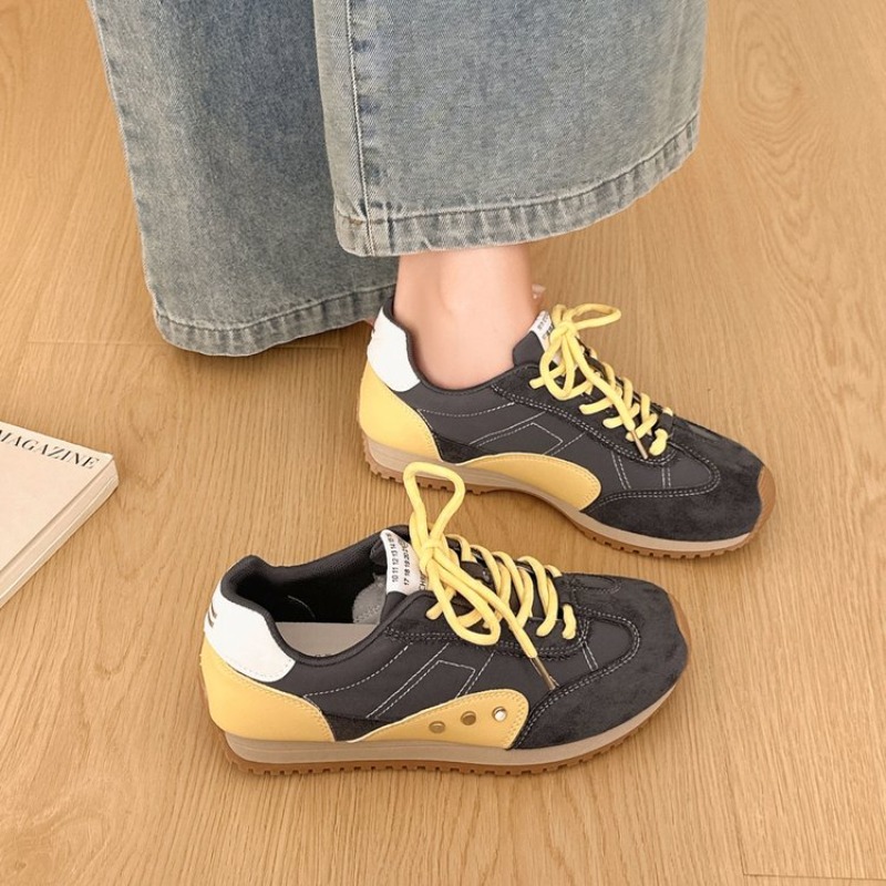 Retro Color-Block-Sneaker für  – Women Shoes Running Bewertung und Preis