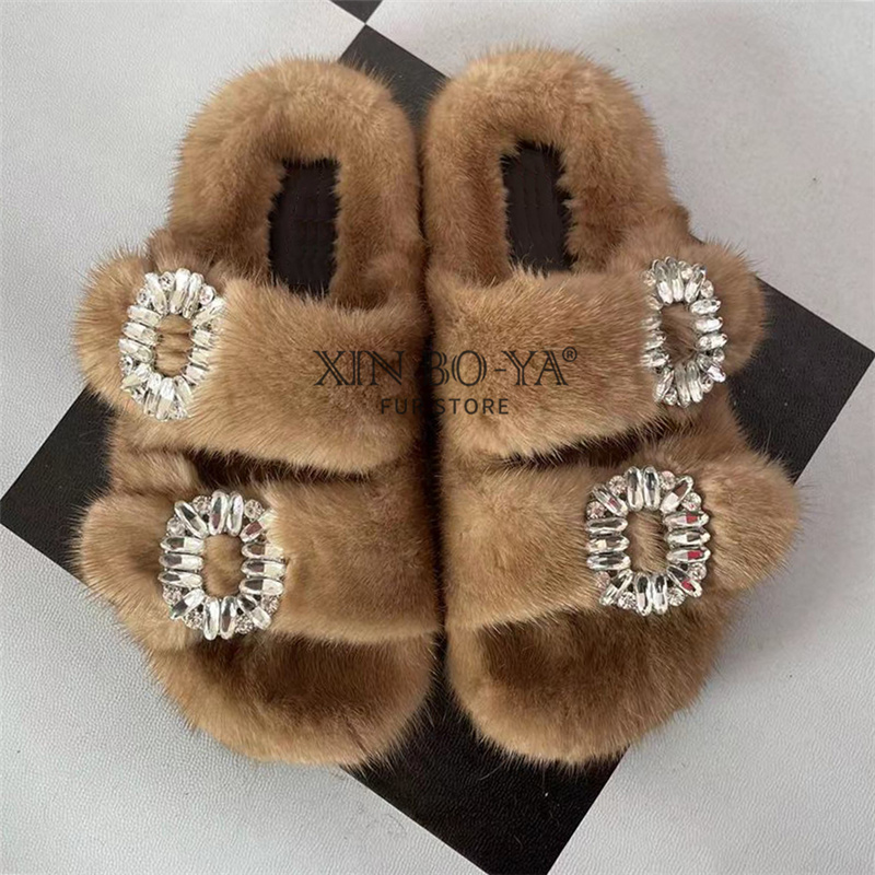 Nerz Hausschuhe Winter frauen  – Women Shoes Mk Bewertung und Preis