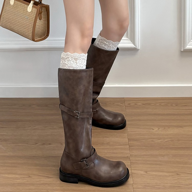 Vintage Gürtelschnalle Damen K – Knee High Boots Women Bewertung und Preis