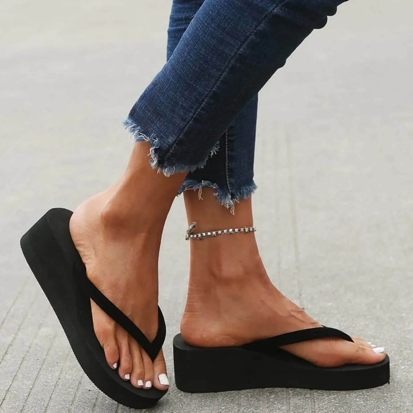 Sommer-Pantoffeln für Damen, K – Women Shoes Wedges Bewertung und Preis