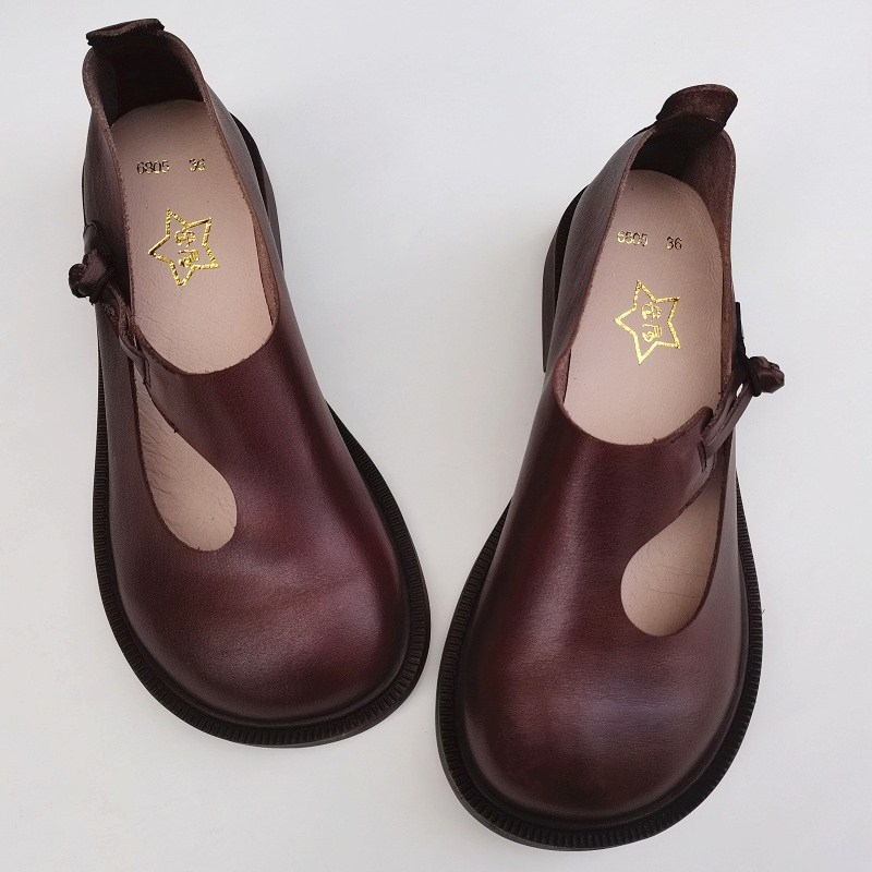 Careaymade-Echtes leder große  – Women Shoes Size Bewertung und Preis