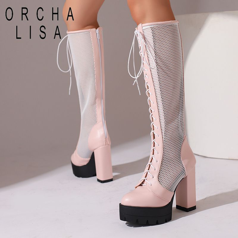 ORCHA LISA Sexy kniehohe Stief – Knee High Boots Women Bewertung und Preis