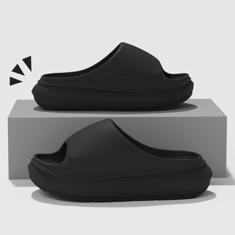 Einfarbige Dicksohlen-Pantoffe – Women Shoes Wedges Bewertung und Preis