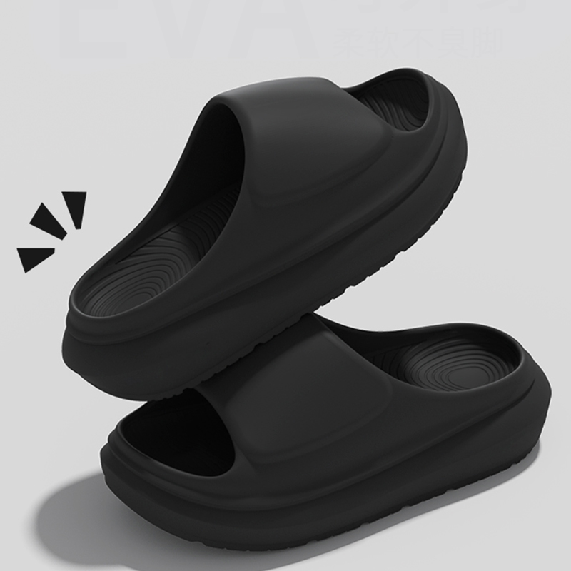 Einfarbige Dicksohlen-Pantoffe – Women Shoes Wedges Bewertung und Preis