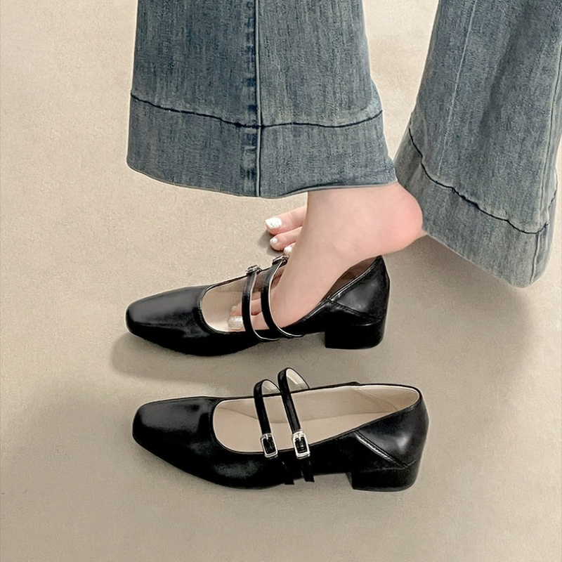 Silberne Mary-Jane-Schuhe für  – Women Shoes Size Bewertung und Preis